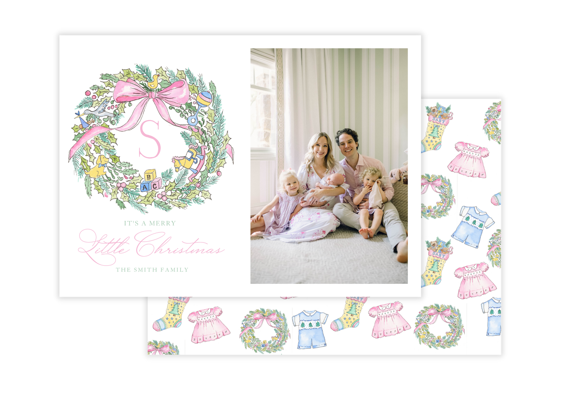 Christmas Baby Holiday Card
