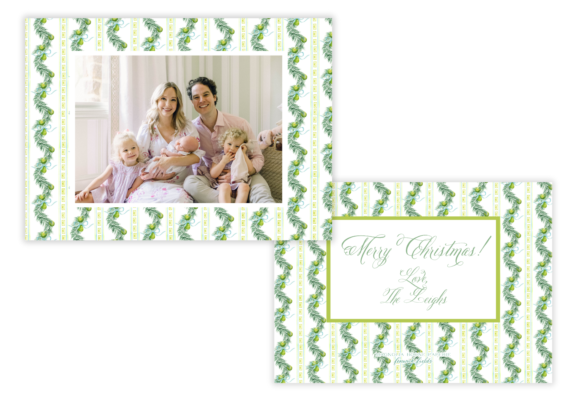 In a Pear Tree Holiday Card