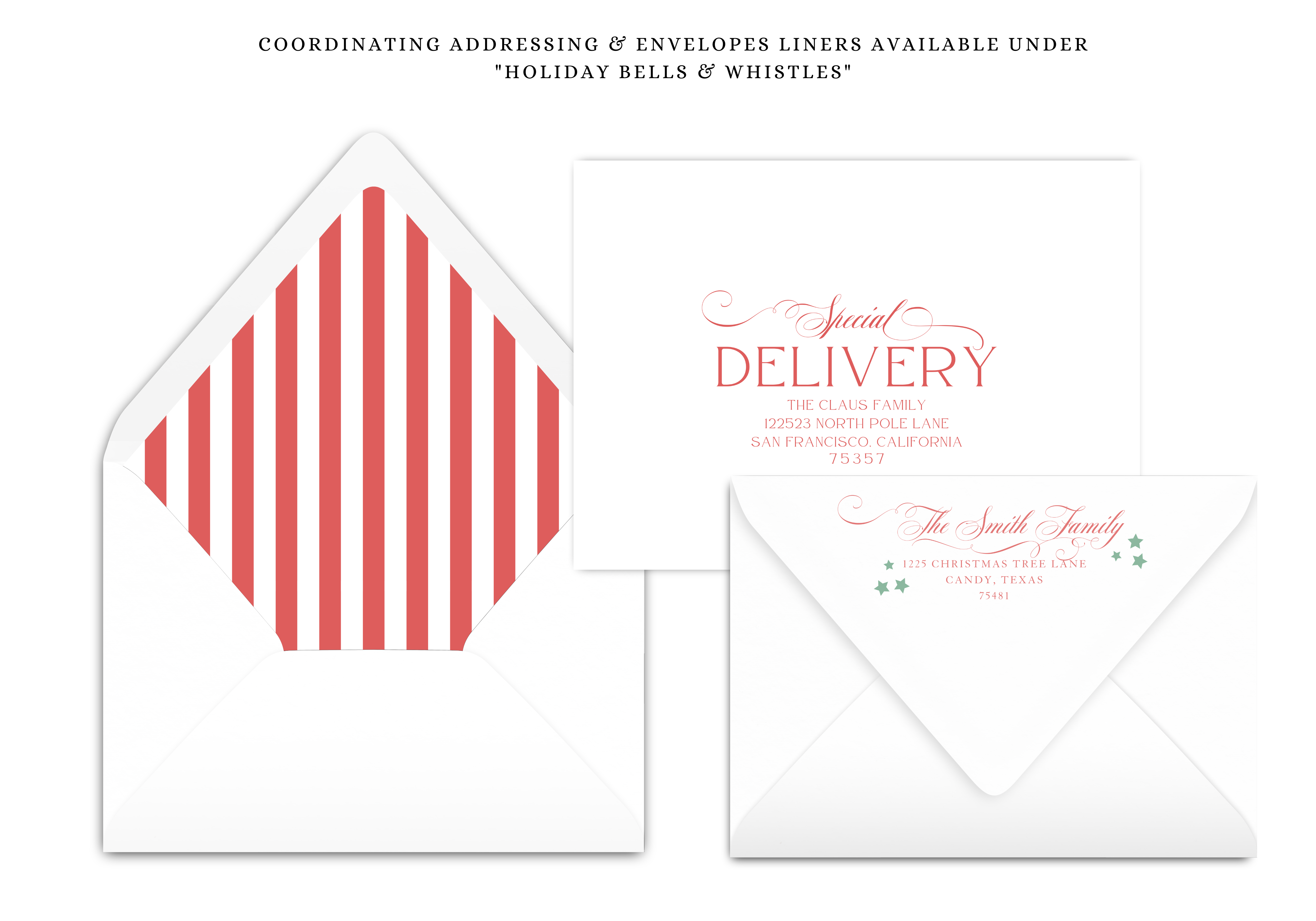 Holiday Birth Announcement Card