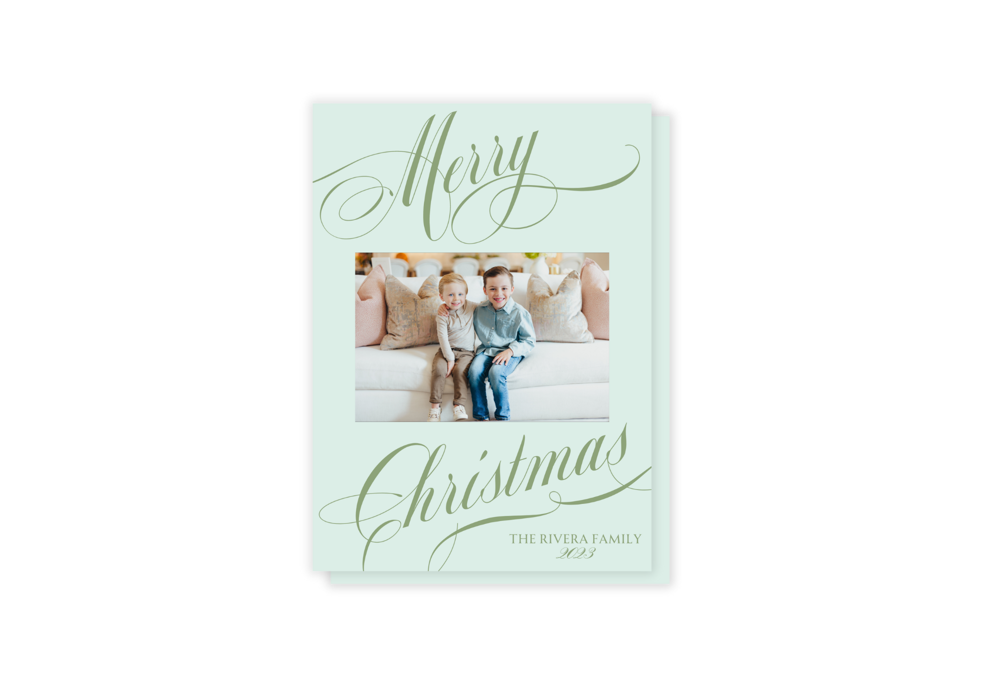 Classic Christmas Card