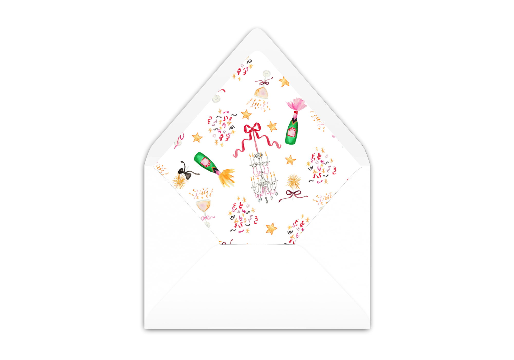 Festive Holiday Envelope Liner