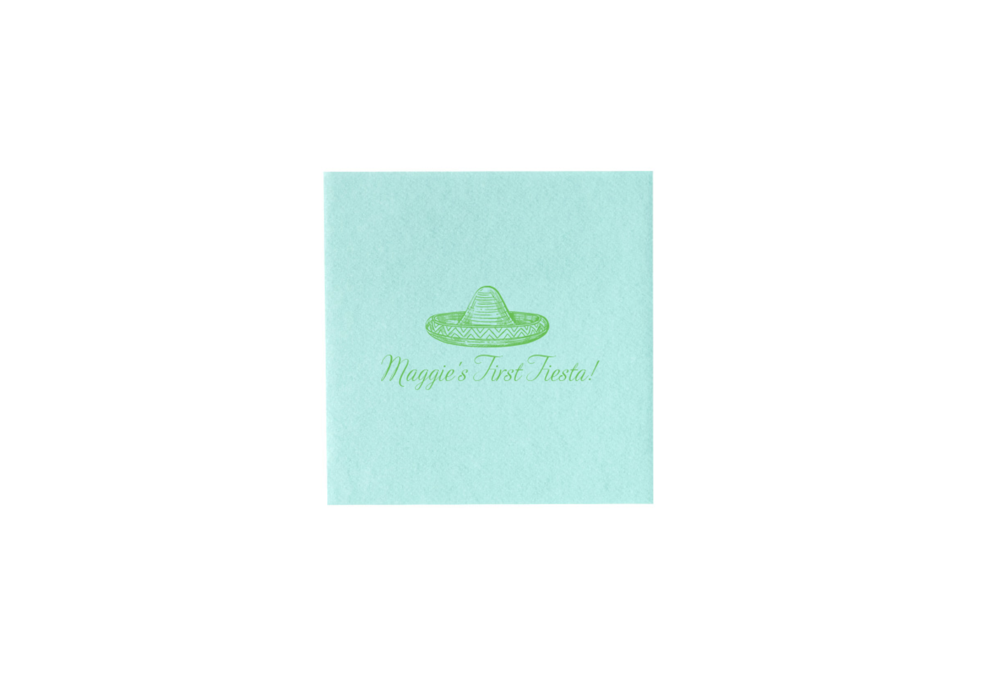 Fiesta Party Napkins - Custom Fiesta Party Napkins