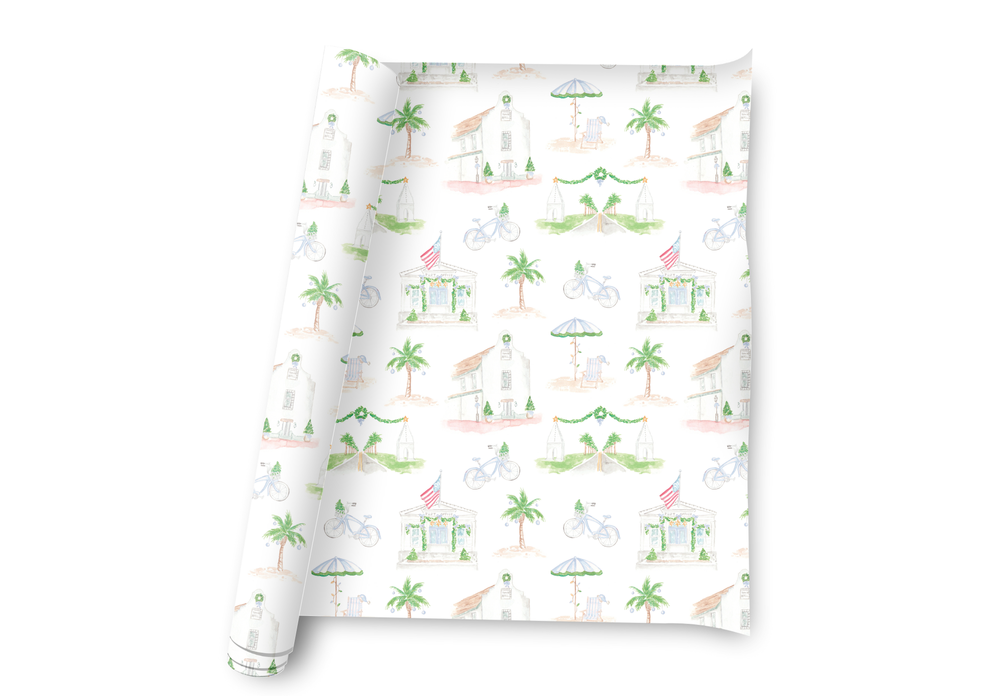 Holiday on 30A Wrapping Paper