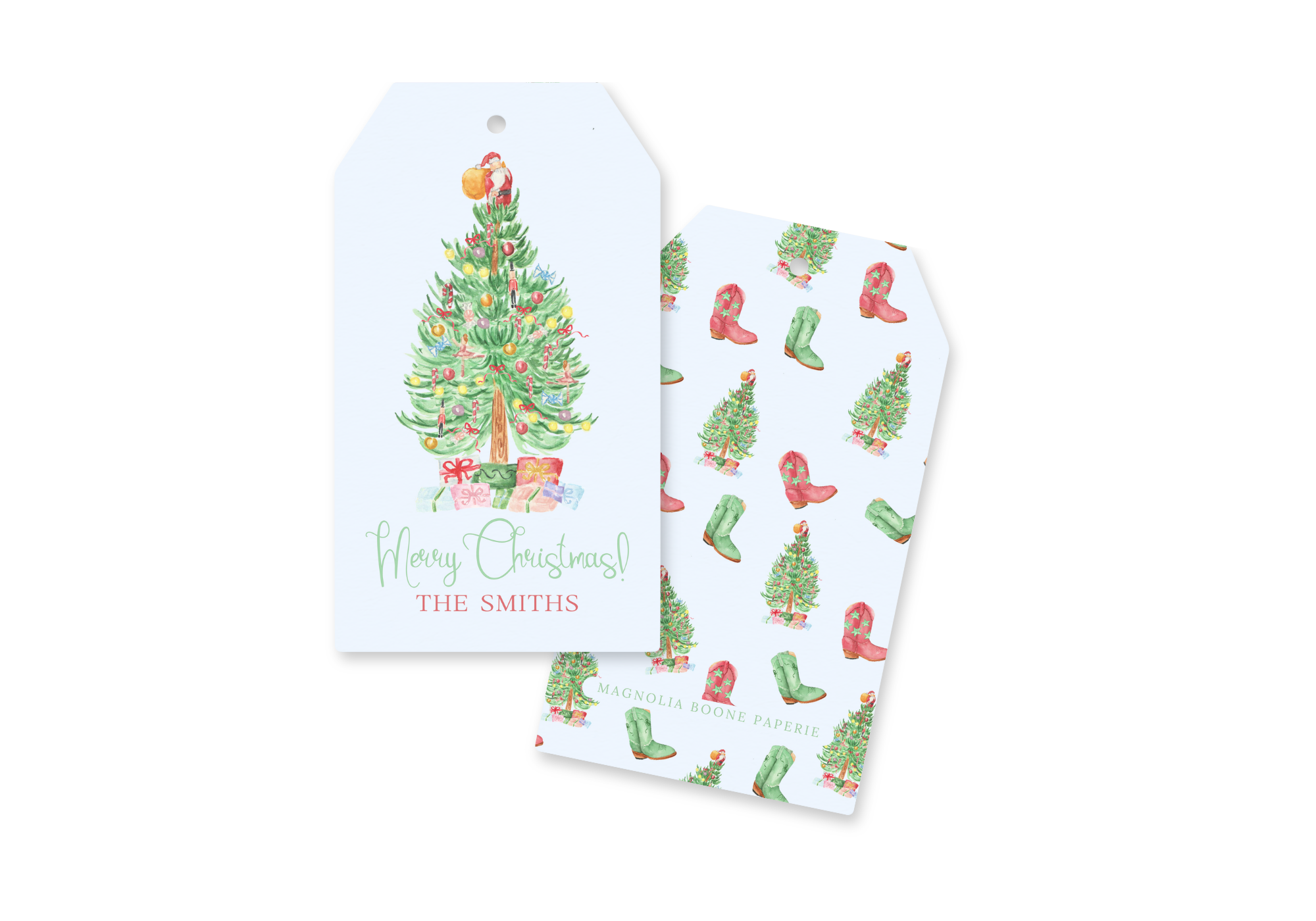 Christmas Tree Gift Tag
