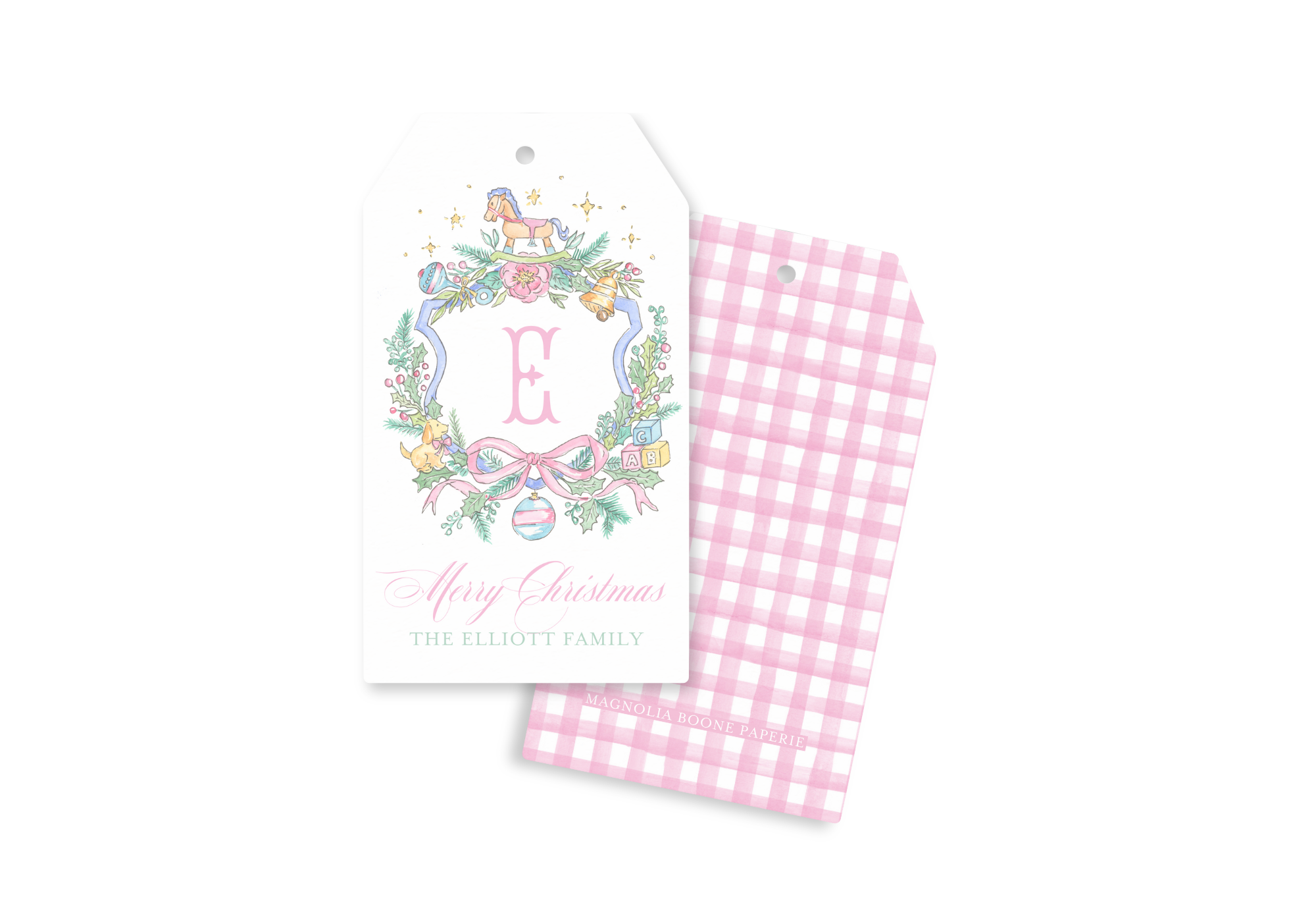Christmas Baby Gift Tag