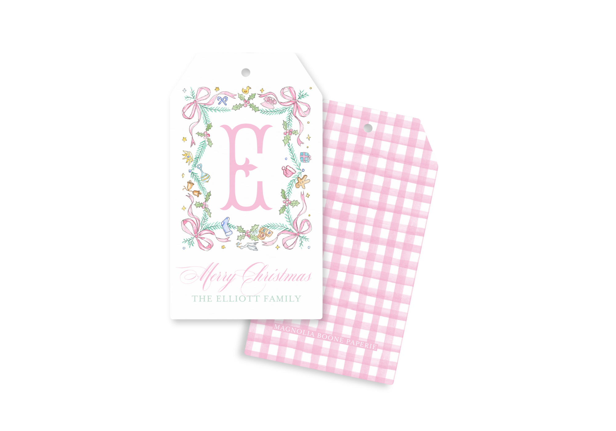 Christmas Baby Gift Tag