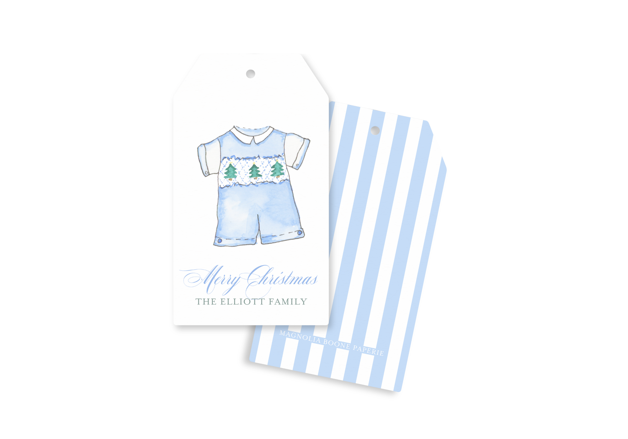 Christmas Baby Gift Tag