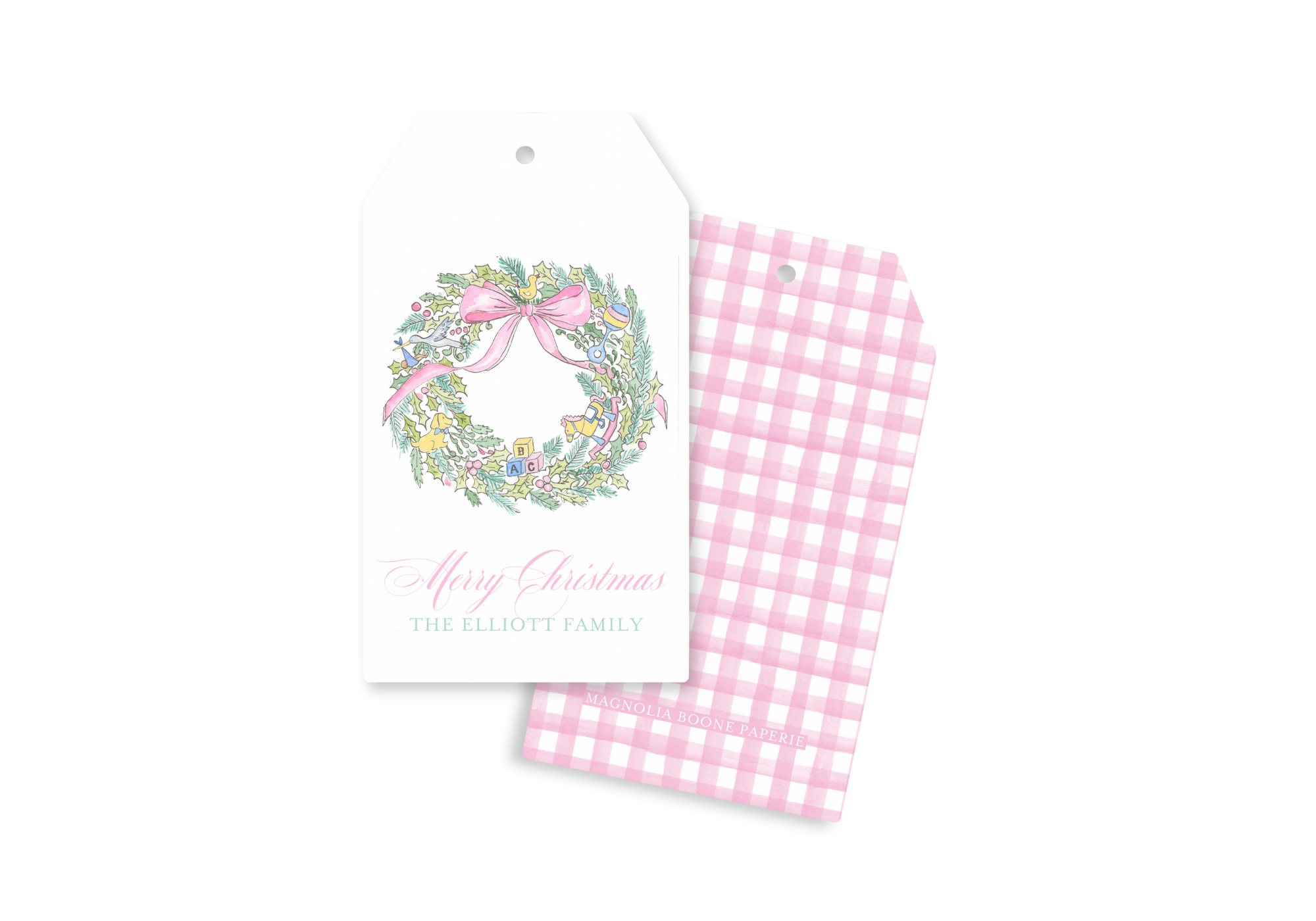 Christmas Baby Gift Tag