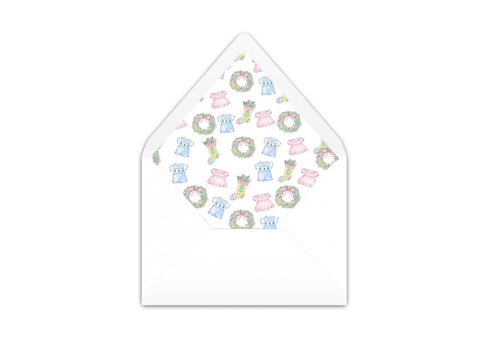 Christmas Baby Envelope Liner