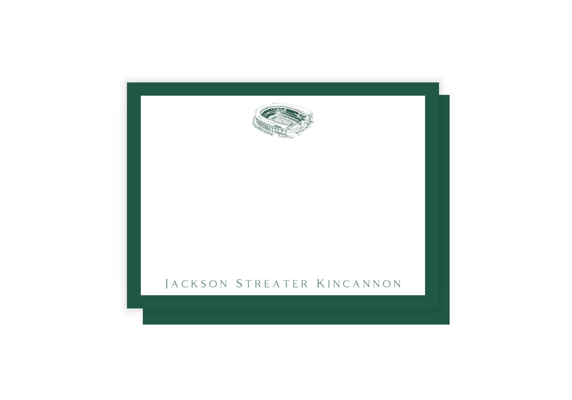 University of Waco Texas Stationery - Custom College Stationery
