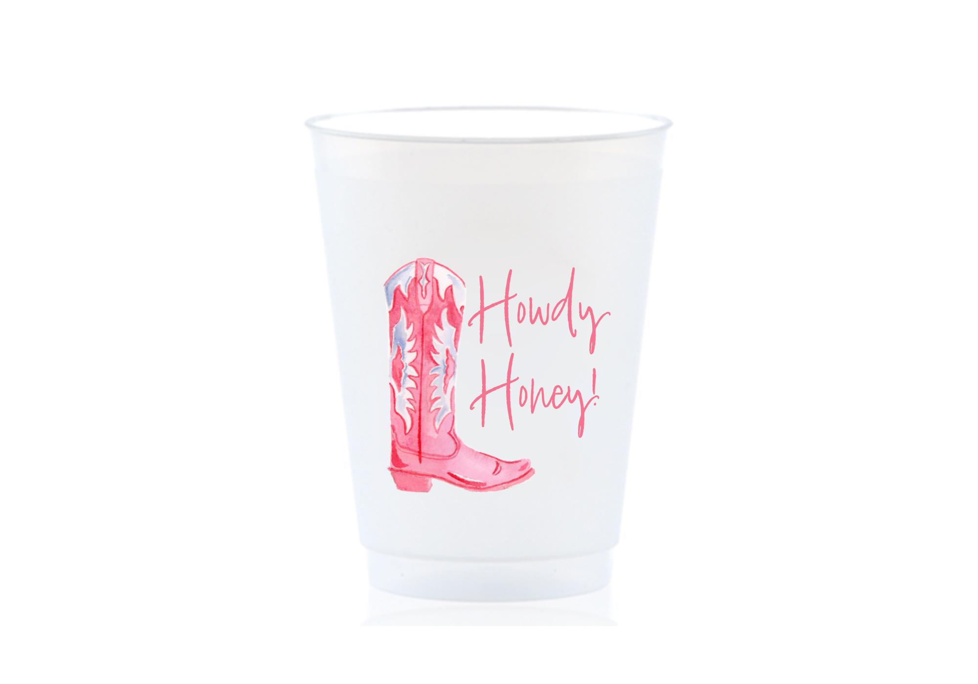 Howdy Honey Cups - Cowboy Boots Party Cups