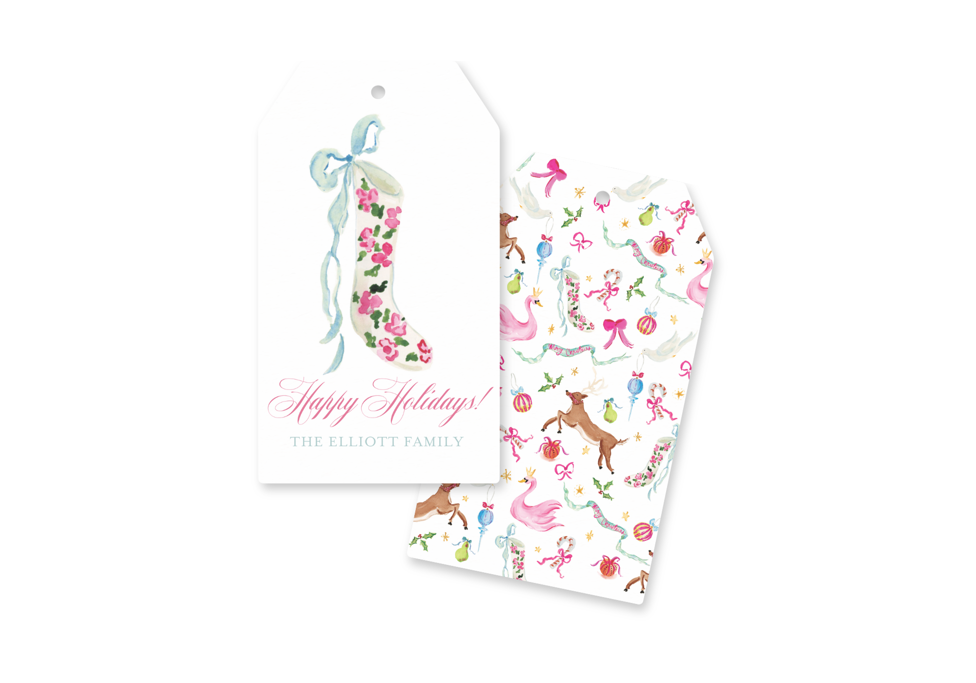 Whimsical Christmas Gift Tag